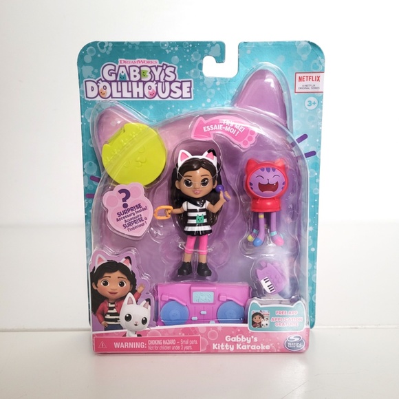 Dreamworks Gabby's Dollhouse - Flower-rific Garden, Kitty Karaoke, Art Studio - Picture 4 of 7